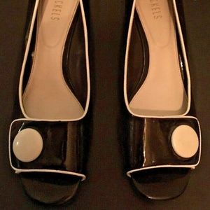 Women’s Nickels Wedge Heels Shoes Open Toe 11M